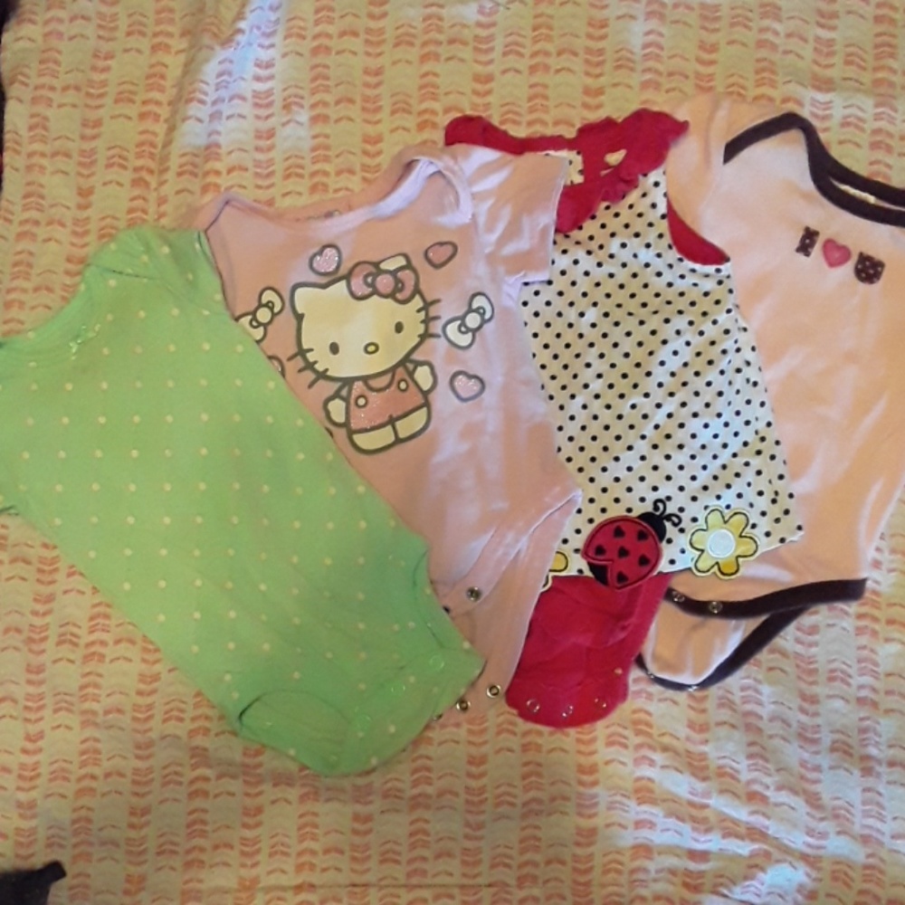 3-6mos infant onsies